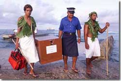 The ballot box arrives on Atafu